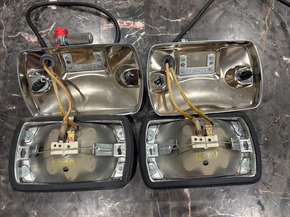 89-91 1989-1991 Jaguar XJS V12 Hella Fog Light Lamp lights Oem - Image 4 of 4