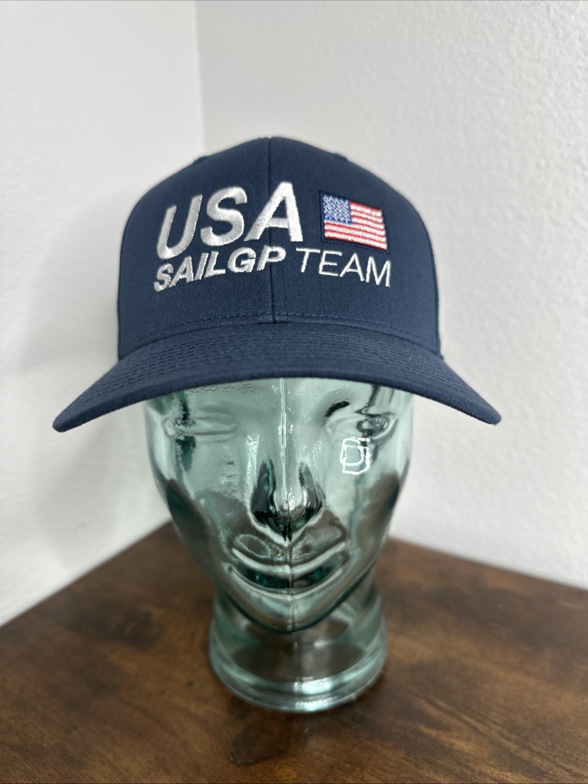 USA SAIL GP TEAM Snapback Mens Hat Cap Sailgp Rare Blue Navy United States image 2