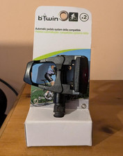 B'Twin Delta-Compatible Automatic Bike Pedals System Pair