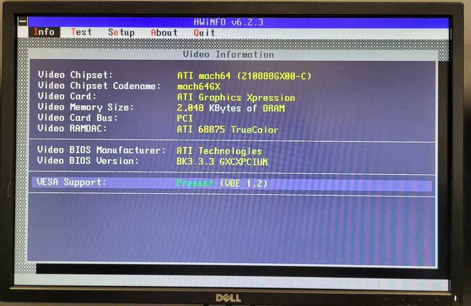 Vintage ATI mach64 PCI Graphics Card 2MB DRAM - Image 2 of 4