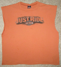 Harley Davidson Sleeveless Shirt USA Made Men's 3XL Mesh Dragon Tail US 129 TN