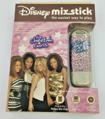 Vintage Disney Mix Stick The Cheetah Girls Digital Music Player NEW SEALED BOX