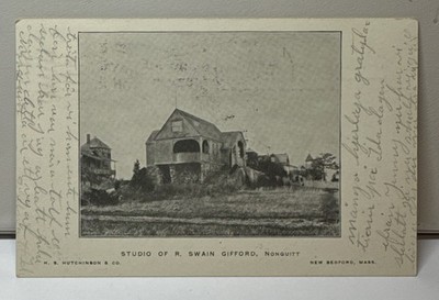 New Bedford, Massachusetts-Postcard-House-Whaling Port-Studio Swain Gifford-1905