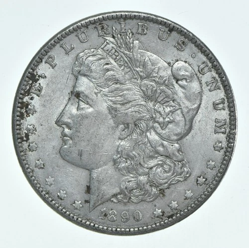 XF 1890 (P) Morgan Silver Dollar (1 coin) *0671