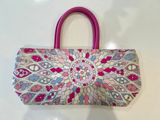 Mini borsa EMILIO PUCCI - stampa geometrica rosa USATA FS JP