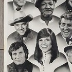NBC Press Photo 1972 Fall Season Carson Lorne Greene Rock Hudson Celebrities  — photo 2
