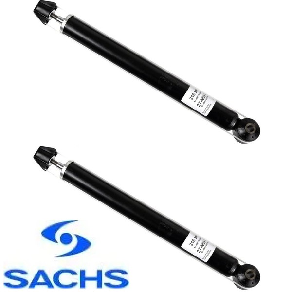 2X StoßDäMpfer Sachs 316981 2 StossdäMpfer Rechts Links Hinterachse FüR Opel-image