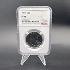 1959 50C Proof Silver Franklin Half Dollar - NGC PF 68 - Free Shipping (021)
