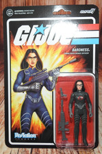 NEW Super7 Reaction Figure Baroness Cobra GI Joe Intelligence Officer
