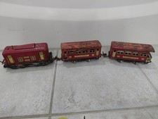 Lionel O Gauge Vintage 13pc Mixed Lot NYC Locomotive Tender Cars Track