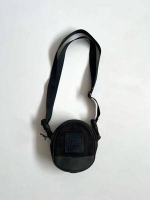 CHANEL Vintage 90s Mini Shoulder Bag, Black Leather, Sports Line