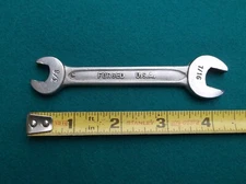 Vintage P723 Indestro 3/8 x 7/16 Double Open End Wrench 