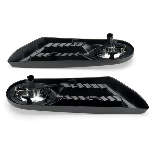 Coppia Freccia Luce Luci Laterale Per Mini Cooper R56 R57 2007-2014 Nero - Picture 7 of 9