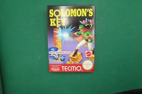 Vintage Gioco Solomon&acute;s Key Nes Nintendo Game CIB
