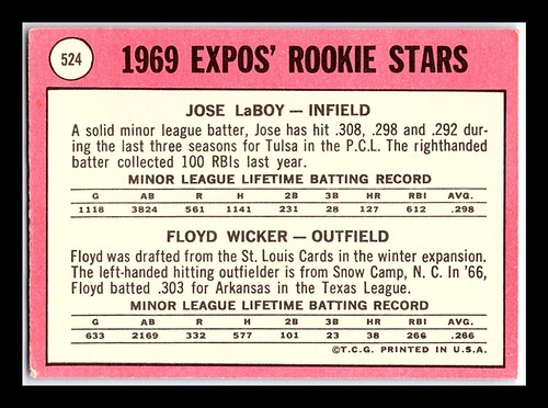 1969 Topps Baseball Cards - You Pick - aaalvins - Picture 97 of 115