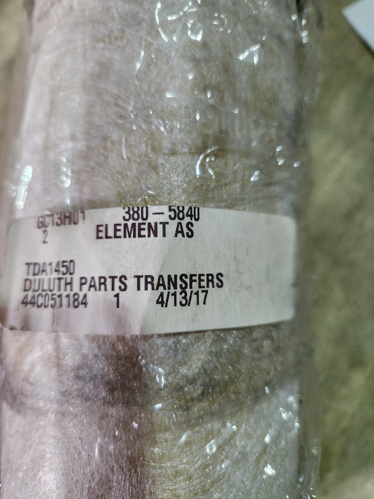 Caterpillar 3805840 Breather Filter C13, C15 eBay