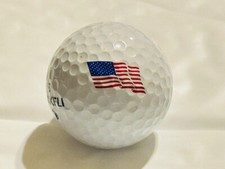 Golf Ball w/ Logo - United States Flag