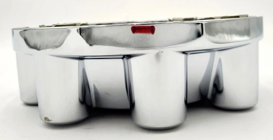 OEM 2017-2024 Ford F250 Super Duty Rear Chrome 8 Lug Center Cap - HC3C-1A096-KD - Image 2 of 4