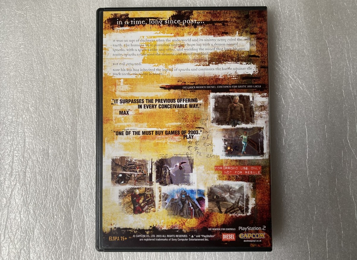 Devil May Cry 2 Limited Edition – Promo Press – Sony PS2 – PAL EUR
