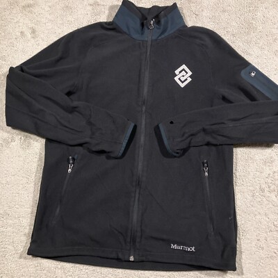Marmot Reactor Polartec Lightweight Fleece Jacket Mens Large Zip Pockets Outdoor