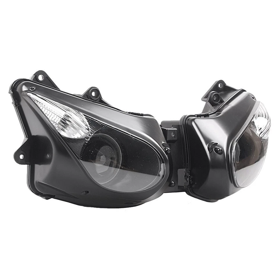 Conjunto de faros delanteros aptos para Kawasaki Ninja ZX-10R 2006-2007 Foto 3 de 4