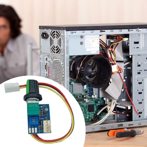 Fan Speed Controller Adjustable Fan Controller Suitable for Computer Cooling - Picture 4 of 8