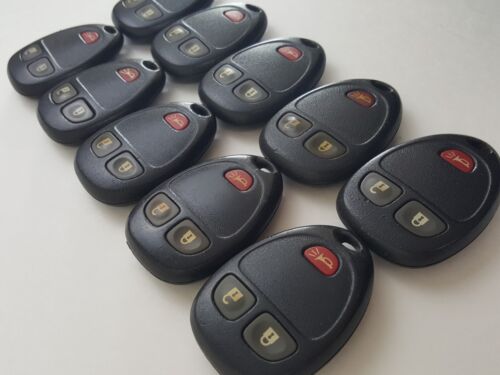 ORIGINAL LOT OF 10 GM 06-24 OEM KEY LESS ENTRY REMOTE ALARM FOB VAN USA SUV BULK - Picture 6 of 14