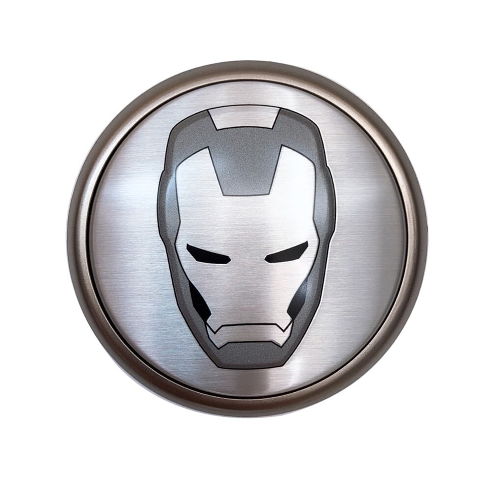 2pc Iron Man logo emblem fit 2018 2019 Hyundai KONA Iron Man edition side fender