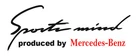10" Sports mind produced by Mercedes Benz Decal Sticker Vinyl car hood sport AMG