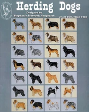 Stephanie's Herding Dogs Counted Cross Stitch Chart Collection (not the book)