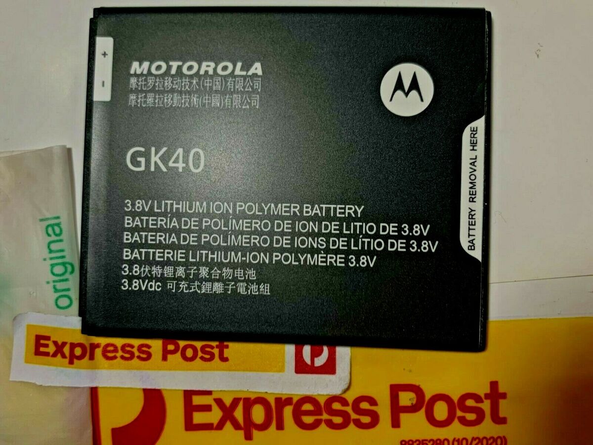 MOTOROLA GK40 GENUINE Original Battery Moto G4 G Play XT1607 XT1609 2800mAh