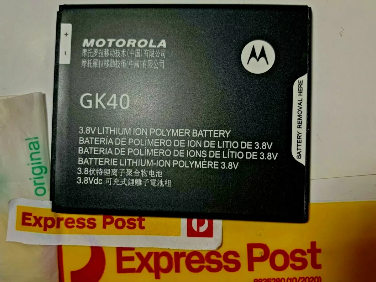 MOTOROLA GK40 Moto E3 G4 Play G5 XT1766 1607 1609 BATTERY SNN5979A ORIGINAL  QLT