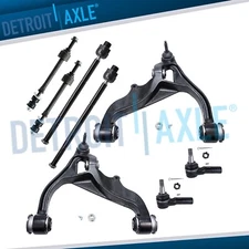 4WD Front Lower Control Arm+Ball Joint + Sway Bars Tie Rods for 2006-12 Ram 1500