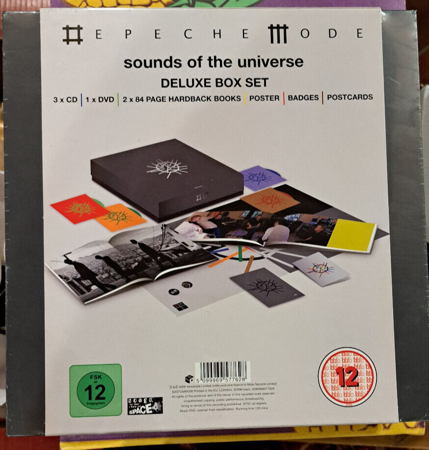 DEPECHE MODE "Sounds of the Universe" Deluxe Box-Set/3 CD + DVD) SIGILLATO