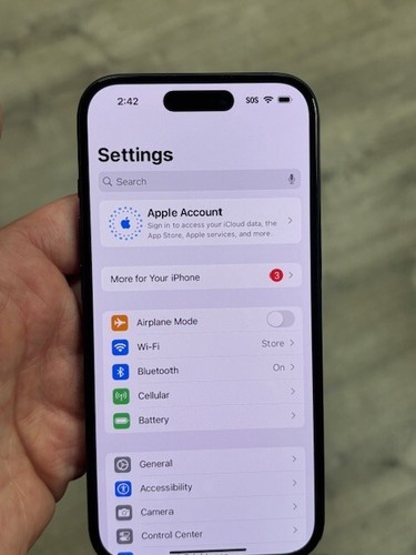 Apple iPhone 15 - 128GB - Black (T-Mobile) **PARTS** - Zdjęcie 3 z 10