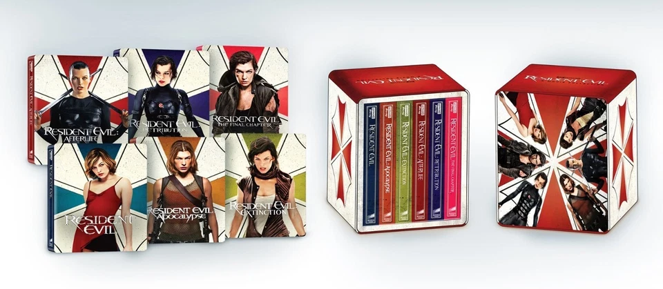 RESIDENT EVIL 6 FILM DOLBY VISION 4K UHD BLU-RAY STEELBOOK COLLECTION *SEALED!* - Image 2 of 4