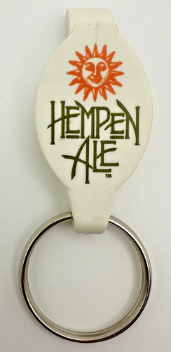 Vintage Hempen Ale Keyring Keychain Beer Can Bottle Opener