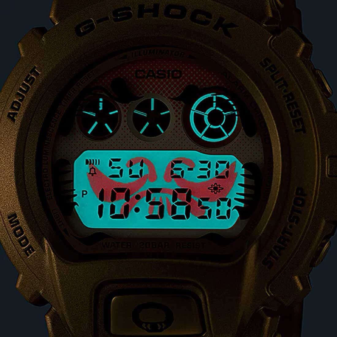 G-Shock Japanese Daruma Grit & Luck Gold Limited Edition Watch DW