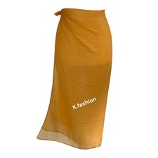 NEW LADIES BEACH DRESS WRAP SARONG BIKINI COVER UP SWIMWEAR KAFTAN UK