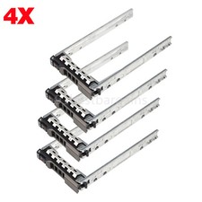 Lot of 4 2.5" SAS SATA HD Tray Caddy Dell Poweredge KG7NR 8FKXC G176J NTPP3