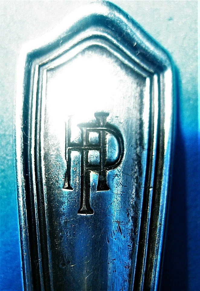 Cuchara antigua Gorham publicidad recuerdo hotel presidente EP Demitasse 1912 Foto 2 de 4