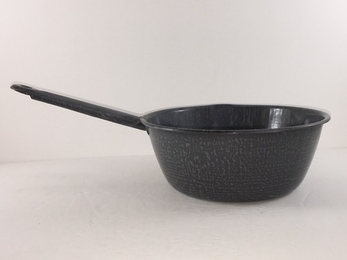 ** NEW W/TAG ** Vintage Lafayette Quality Ware No#18 Gray Marbling 8” Diameter - Picture 8 of 9