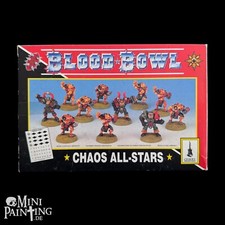 LEERKARTON EMPTY BOX OHNE INHALT Blood Bowl Chaos All-Stars Warhammer Fantasy GW
