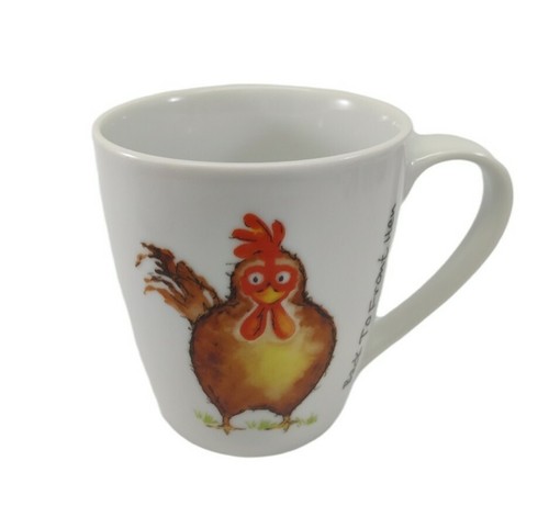 Price & Kensington Back To Front Hen Design Mug 350ml White - Picture 7 of 12