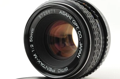 [Presque comme neuf avec filtre] Objectif PENTAX SMC Pentax-M 50 mm f/2 MF du... - Photo 1/4