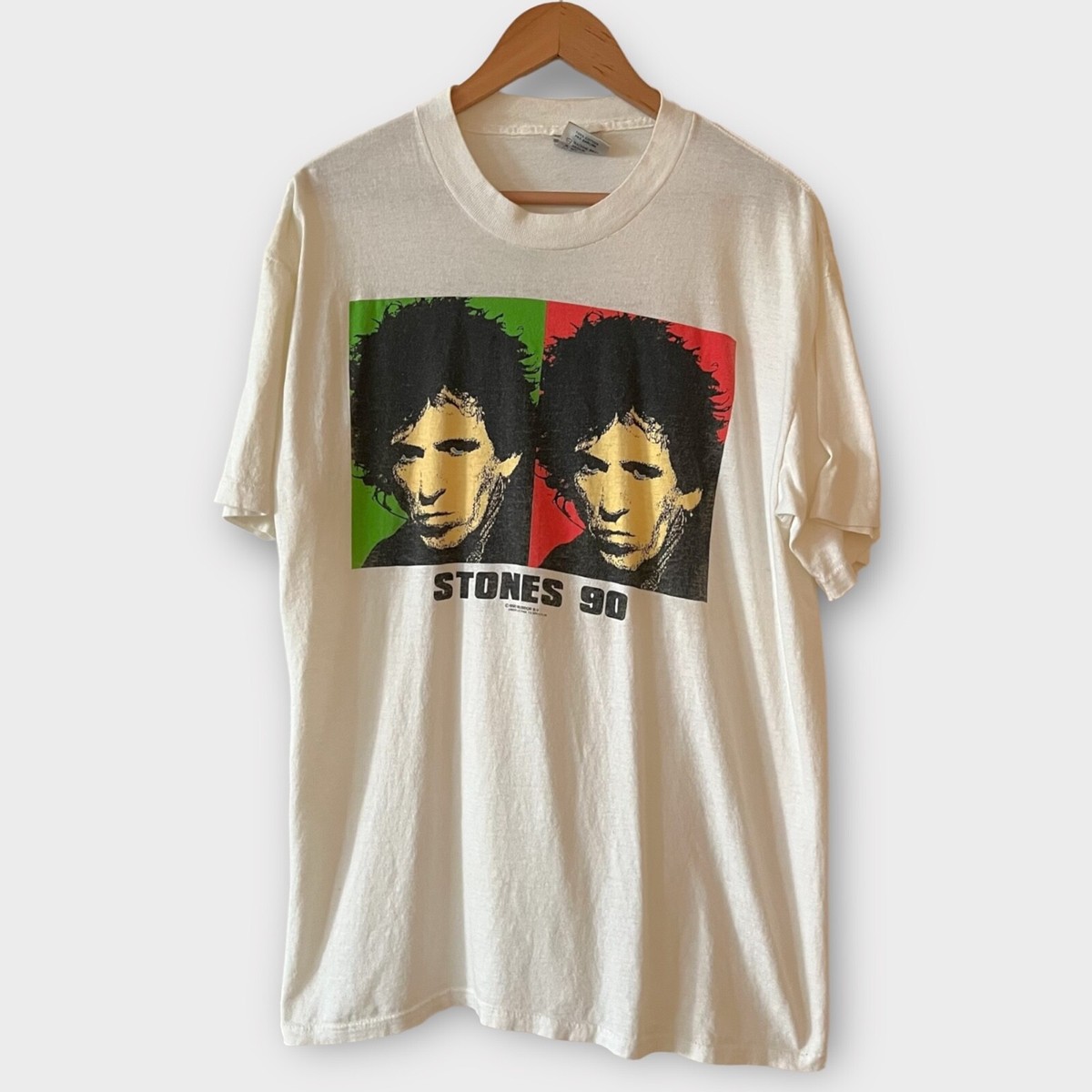 1990 The Rolling Stones Europe Tour Keith Richards Vintage Band 