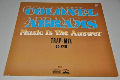 Colonel Abrams - Music is the answer - 12'' Maxi-Single Vinyl Schallplatte LP