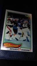 1982 Topps AFC 81 Championship #7