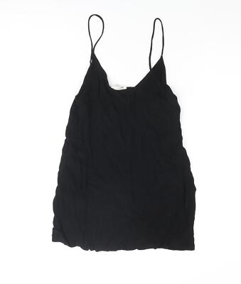 Wilfred Free Damen schwarz Viskosemischung Camisole Bluse Größe 2XS V-Ausschnitt