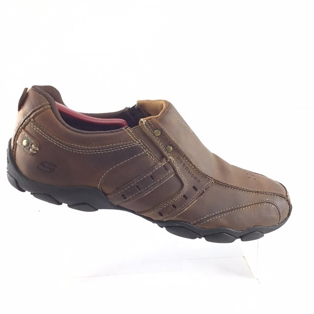 skechers mens leather shoes